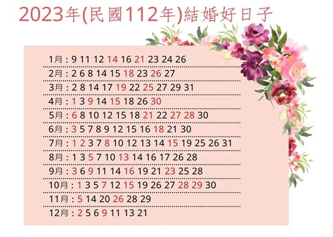 2023結婚好日子生肖|2023年中國農曆,黃道吉日,嫁娶擇日,農民曆,節氣,節日